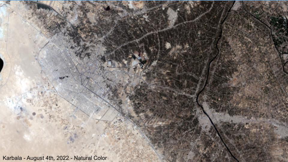 Iraq after deforestation